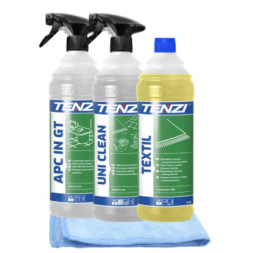 Microfiber towel - blue (40 х 40 cm) 190 gr