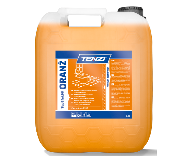 Засіб для повсякденного очищення підлог і внутрішніх поверхонь TOPEFEKT ORANZ 10L