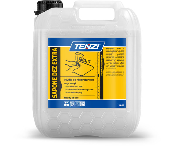 Бактерицидне мило для рук Sapone Dez Extra, 5 L