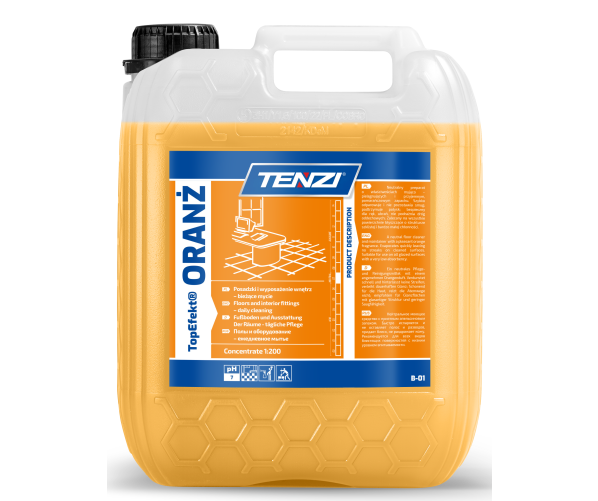 Засіб для повсякденного очищення підлог і внутрішніх поверхонь TOPEFEKT ORANZ 5L