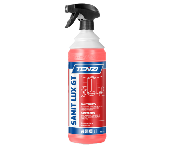 Кислотний засіб для глибокого очищення від нальоту та іржі Sanit Lux GT 1 л